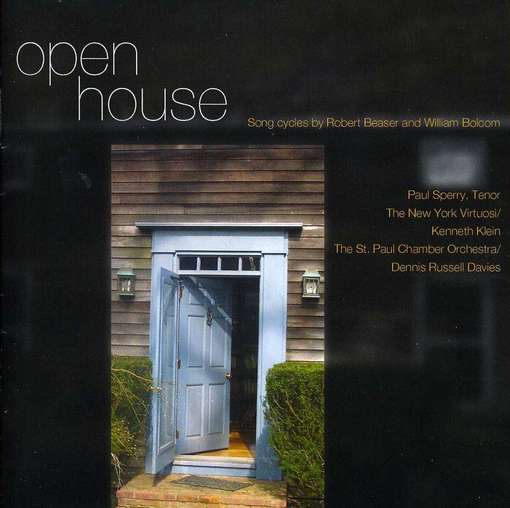 Cover for Bolcom / Davies / St Paul Chamber Orch / Sperry · Open House: Songs by Robert Beaser &amp; William (CD) (2012)