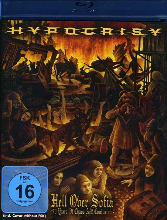 Cover for Hypocrisy · Hell over Sofia-20 Years of Chaos &amp; Confusion (Blu (Blu-ray) (2011)