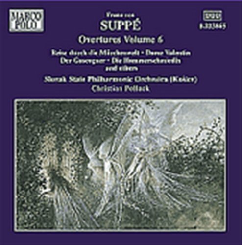 Cover for Suppe / Pollack / Slovak State Phil Orch · Overtures 6 (CD) (2001)
