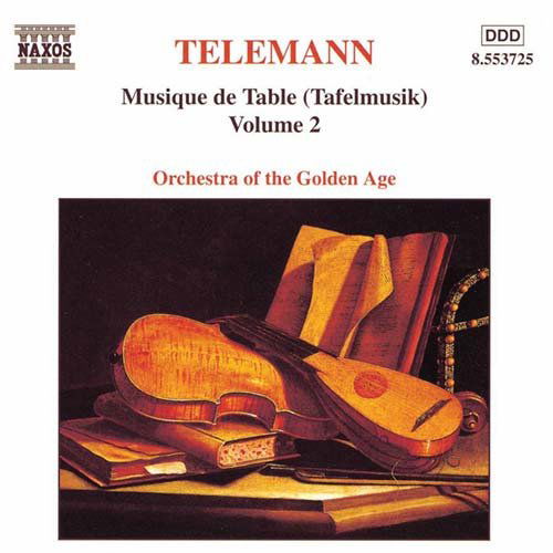 Musique De Table 2 - Telemann / Orchestra of the Golden Age - Musik - NAXOS - 0730099472524 - 1. Juni 1999