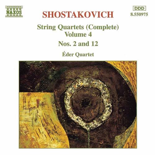 Cover for D. Shostakovich · String Quartets Vol. 4 (CD) (1997)