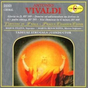 Cover for Prague Chamber Choir · Vivaldi Gloria in D Domine Ad (CD) (1996)