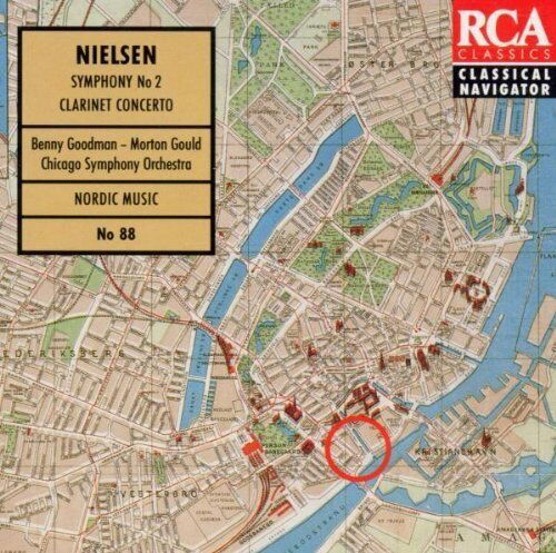 Cover for Goodman Benny / Chicago Symphony Orchestra / Gould Morton &amp; Martinon Jean · Symphony No. 2 Opus 16 '' the Four Temperaments'' / Clarinet Concerto Opus 57 / (CD) (1995)