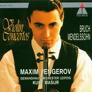 Violin Concertos - Mendelssohn / Brush / Vengerov / Masur / Lgo - Musik - TELDEC - 0745099087524 - 8. februar 1994