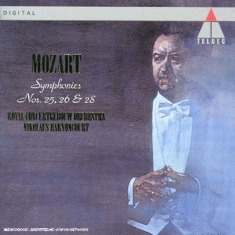 Cover for Harnoncourt Nikolaus · Mozart: Symphonies 25 26 28 (CD)