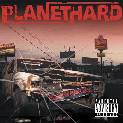 Cover for Planethard · Crashed On Planethard (CD) (2010)