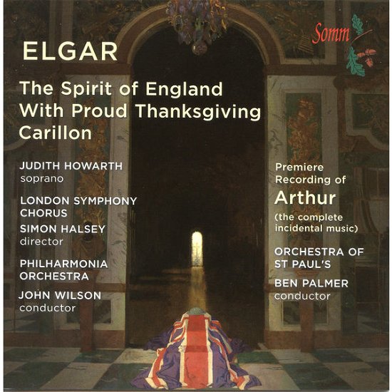 Cover for Elgar / Howarth / Callow / Wilson · Elgarthe Spirit Of England (CD) (2014)