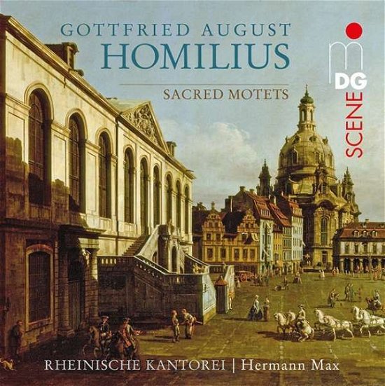 Cover for Rheinische Kantorei / Hermann Max · Gottfried August Homilius: Sacred Motets (CD) (2015)