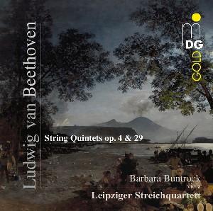 String Quintets Op 4 & 29 - Beethoven / Leipzig String Quartet / Buntrock - Musik - MDG - 0760623171524 - 31. januar 2012