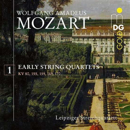 Cover for Leipzig String Quartet · Mozart: Early String Quartets Vol 1 (CD) (2016)