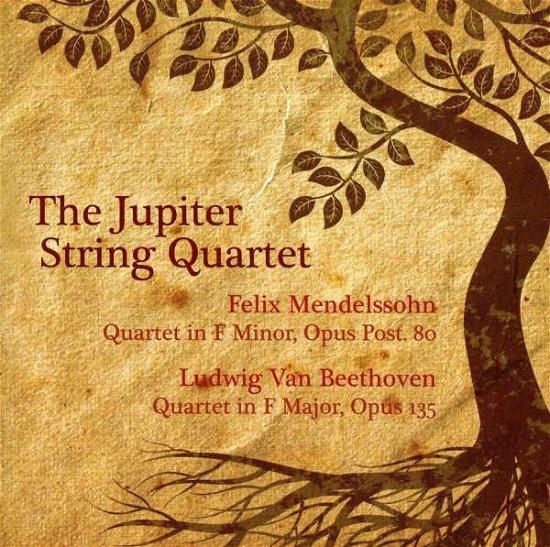 Cover for Jupiter String Quartet · Mendelssohn &amp; Beethoven String Quartets (CD) (2017)