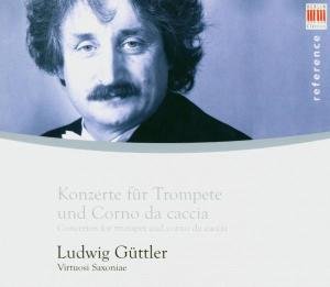 Cover for Handel / Guttler / Virtuosi Saxonie · Concerto for Trumpet &amp; Horn (CD) (2008)