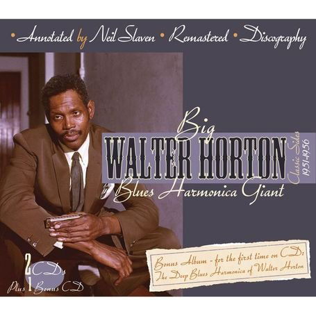 Blues Harmonica Giant - Walter Horton - Musik - JSP - 0788065230524 - 6. September 2010