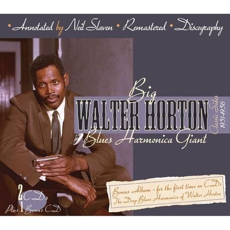 Cover for Walter Horton · Blues Harmonica Giant (CD) [Remastered edition] [Box set] (2010)