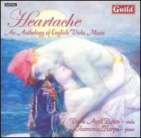 Cover for Heartache: Anthology of Englisch Viola Music / Var (CD) (2004)