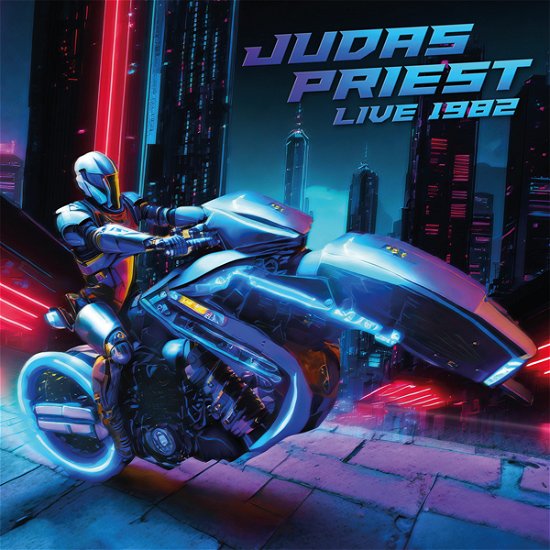 Cover for Judas Priest · Live 1982 (Clear Vinyl) (LP) (2024)