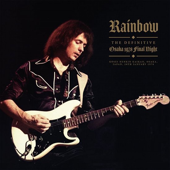 Cover for Rainbow · Osaka 1978 (Red Vinyl 2lp) (LP) (2023)