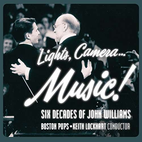Cover for Boston Pops Orchestra · Lights Camera Music Six Decades of John Williams (CD) (2017)