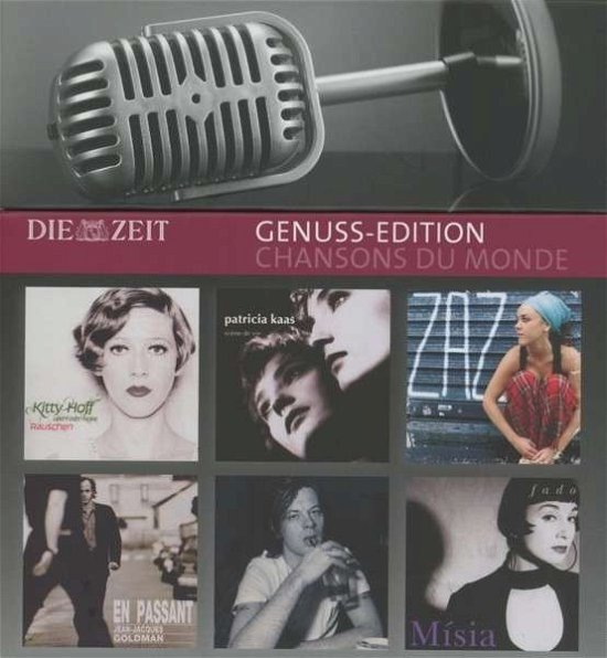 DIE ZEIT Genuss-Edition Chanson,6CD-A - V/A - Bücher - SONY CLASSIC - 0887254078524 - 17. Mai 2013