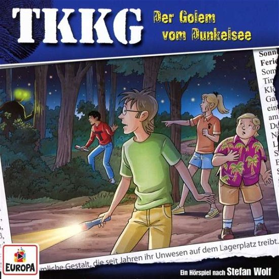Cover for Tkkg · 198/der Golem Vom Dunkelsee (CD) (2016)