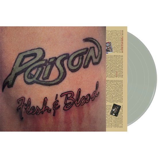 Cover for Poison · Flesh &amp; Blood (LP) (2021)