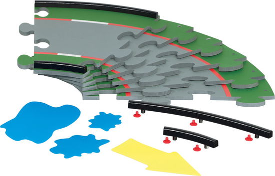 Cover for Siku · 6852 - Fahrbahnset 30 Grad Kurve (Toys)