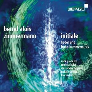 Cover for Zimmermann / Prohaska / Trio Berlin · Initiale: Lieder &amp; Early Chamber Music (CD) (2011)
