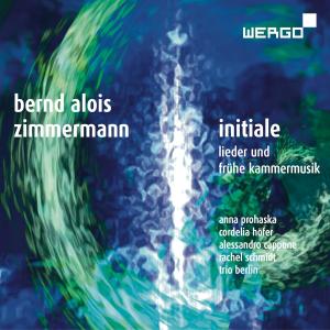 Initiale: Lieder & Early Chamber Music - Zimmermann / Prohaska / Trio Berlin - Musik - WERGO - 4010228673524 - 12. Juli 2011