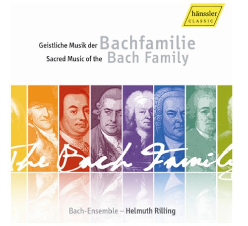 Cover for Bach Family / Bach-collegium Stuttgart / Rilling · Sacred Music of the Bach Family (CD) (2010)