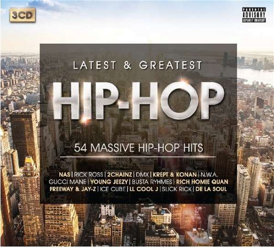 Cover for Latest &amp; Greatest Hip-hop Anthems / Various (CD) (2016)
