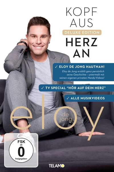 Kopf Aus-herz an - Eloy De Jong - Films - TELAMO - 4053804401524 - 11 janvier 2019