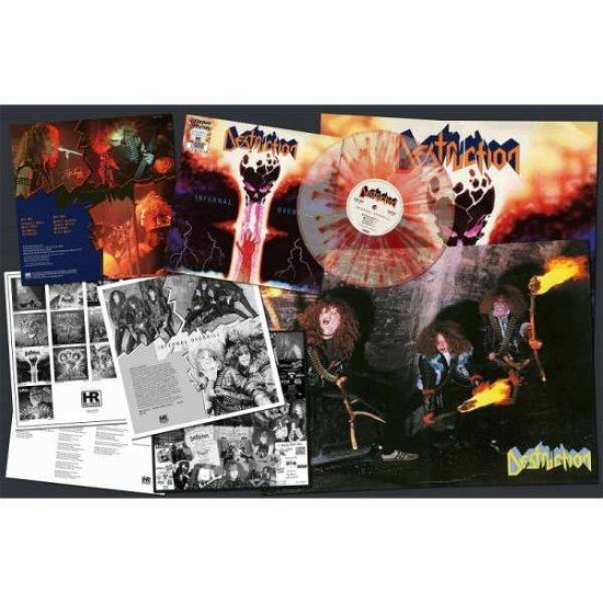 Cover for Destruction · Infernal Overkill (Fire Splatter Vinyl) (LP) (2021)