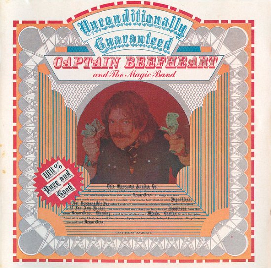 Cover for Captain Beefheart  · Unconditionally Guaranteed (CD)