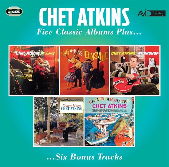 Cover for Chet Atkins · Five Classic Albums Plus (CD) (2019)