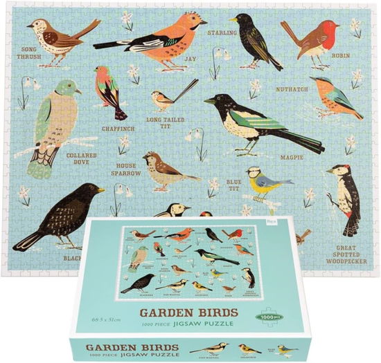 Cover for Jigsaw puzzle (1000 pieces) - Garden Birds (Paperback Book) (2023)