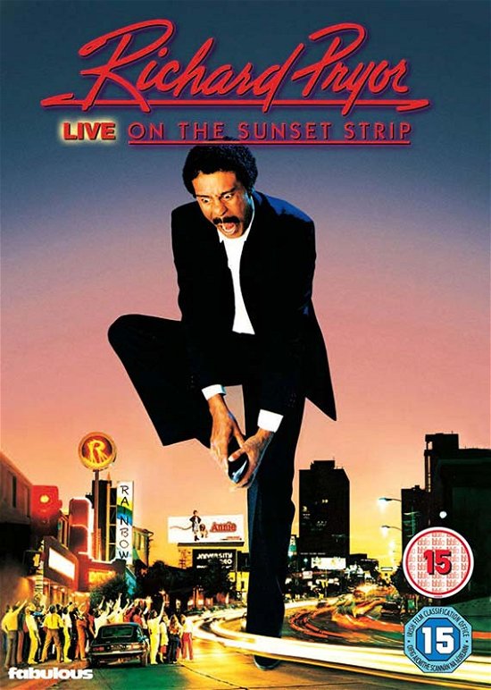 Cover for Richard Pryor · Richard Pryor Live On Sunset Strip (DVD) (2019)