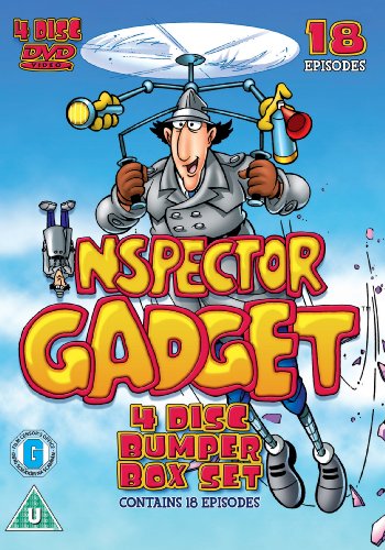 Inspector Gadget  4 Discs Bumper Boxset - Inspector Gadget - Film - Lace - 5037899004524 - 9 augusti 2010