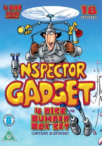 Inspector Gadget  4 Discs Bumper Boxset - Inspector Gadget - Film - Lace - 5037899004524 - 9. august 2010
