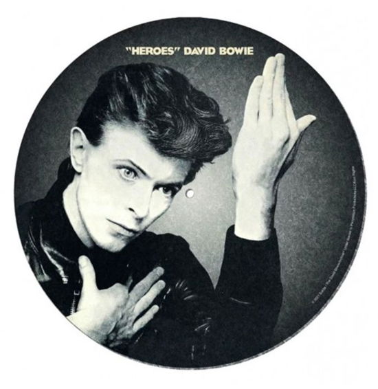 Cover for David Bowie · David Bowie Heroes Slipmat (Vinylzubehör)