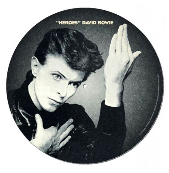 Cover for David Bowie · David Bowie Heroes Slipmat (Vinyltilbehør)