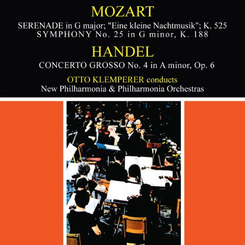 Cover for Mozart / Handel · Eine Kleine Nachtmuzik / Concerto Grosso (CD) (2011)