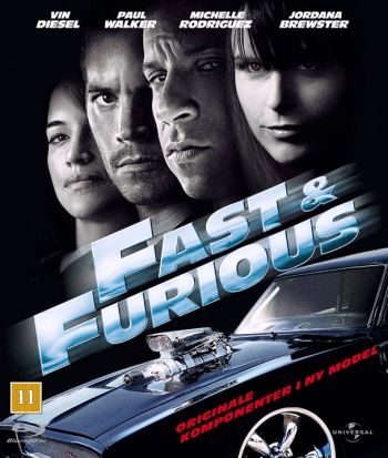 Cover for Fast &amp; the Furious 4, the · Fast &amp; Furious (Blu-ray) (2009)