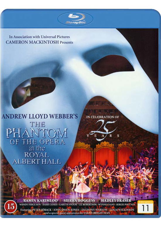 Cover for Andrew Lloyd Webber · The Phantom Of The Opera At The Royal Albert Hall (Blu-ray) (2016)