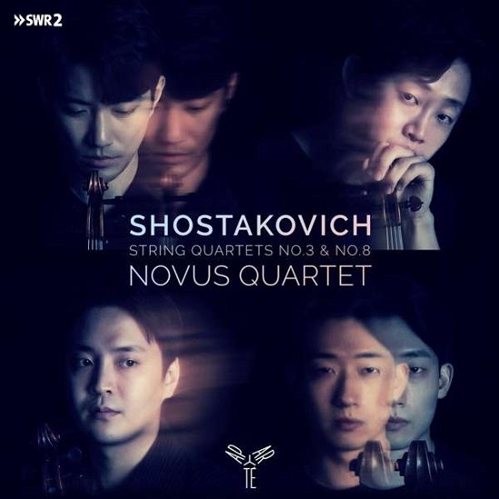 Cover for Novus Quartet · Shostakovich: String Quartets No. 3 &amp; No. 8 (CD) (2022)