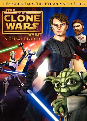 Cover for Star Wars · Star Wars - The Clone Wars Vol.1 - A Galaxy Divided [Edizione: Regno Unito] (DVD) (2009)