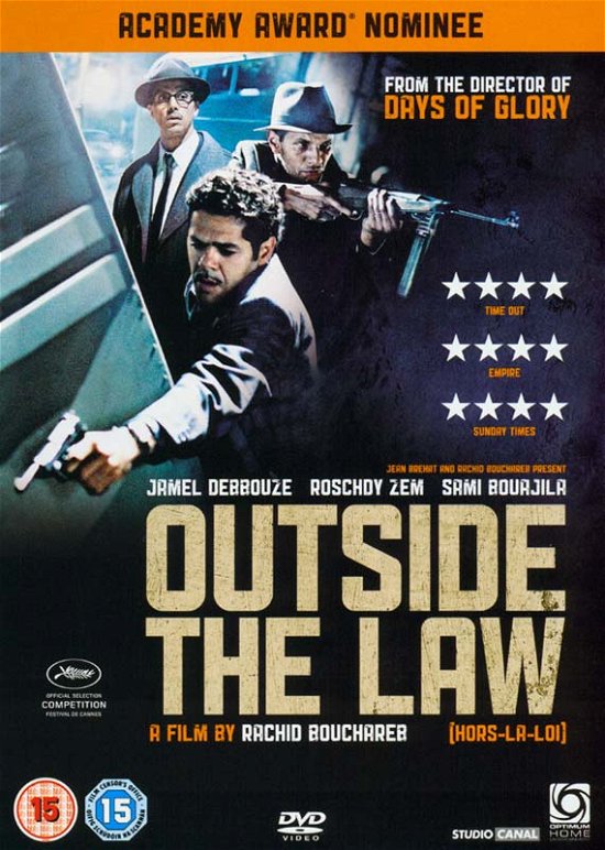 Cover for Outside the Law · Outside The Law (aka Hors La Loi) (DVD) (2011)