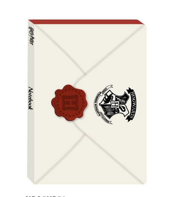 Cover for Harry Potter: Half Moon Bay · Letters (A5 Notebook / Quaderno) (MERCH) (2022)