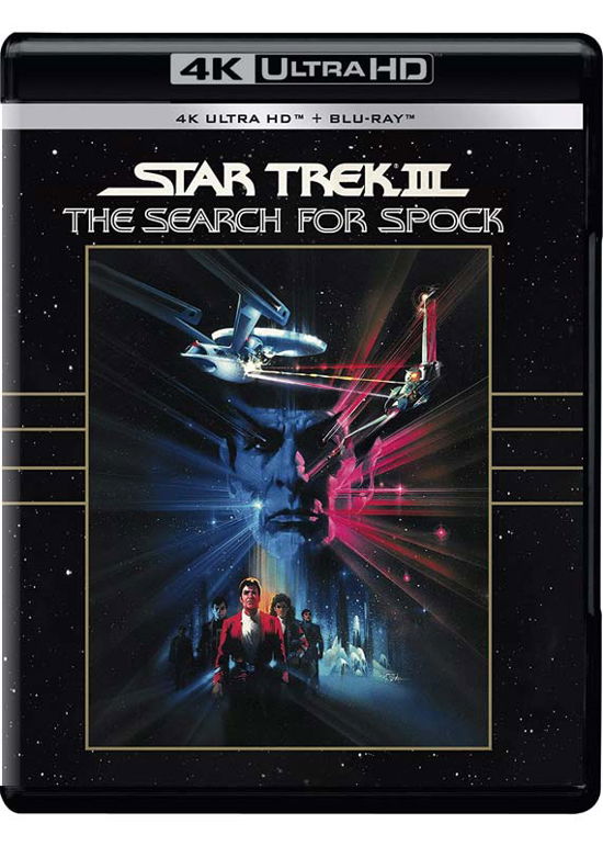 Star Trek Iii: The Search For Spock - Star Trek III the Search for Spock Uhd BD - Elokuva - PARAMOUNT - 5056453203524 - maanantai 5. syyskuuta 2022