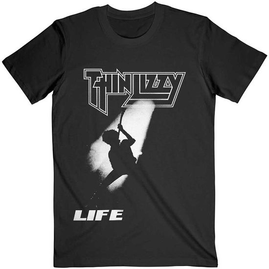 Thin Lizzy Unisex T-Shirt: Life - Thin Lizzy - Merchandise -  - 5056561030524 - March 31, 2022