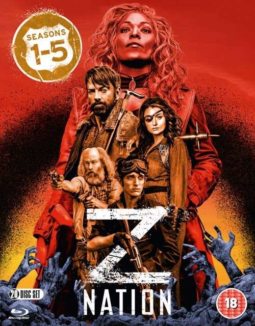 Z Nation Seasons 1 to 5 Complete Collection - Z Nation Season 15 Box Set BD - Elokuva - Dazzler - 5060352305524 - maanantai 28. tammikuuta 2019